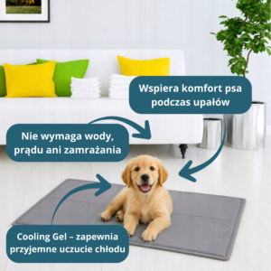 FrostNest - Mata chłodząca dla psa